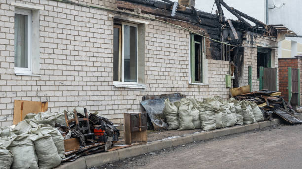 Professional Smoke Damage Removal technician working in Boyds, MD